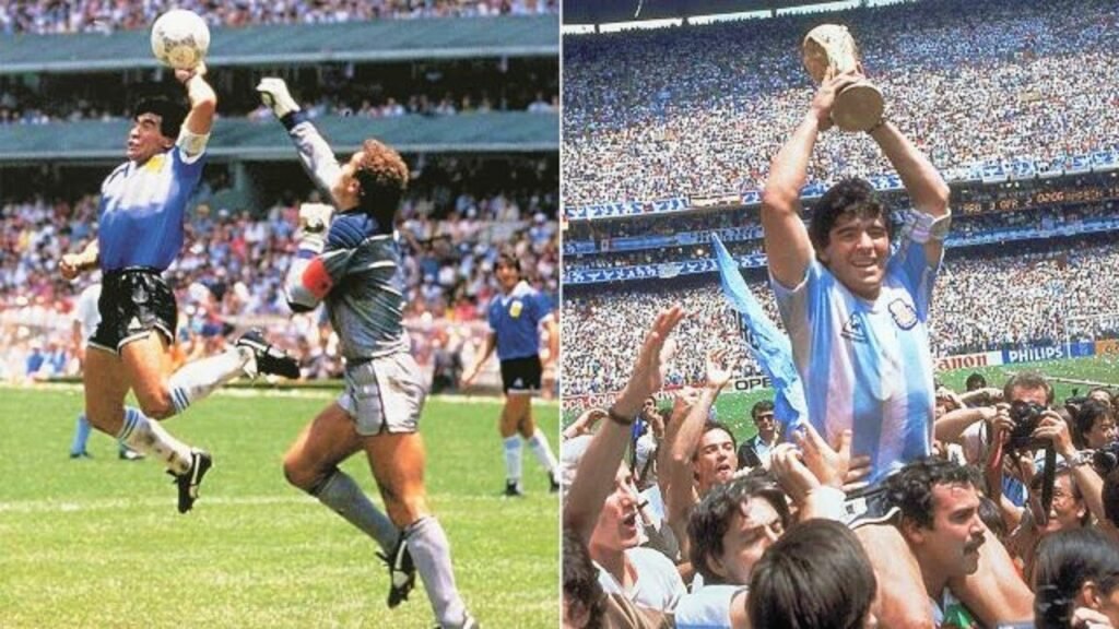 Аргентина — Англия на чемпионате мира 1986: гол Марадоны «Рука Бога»
